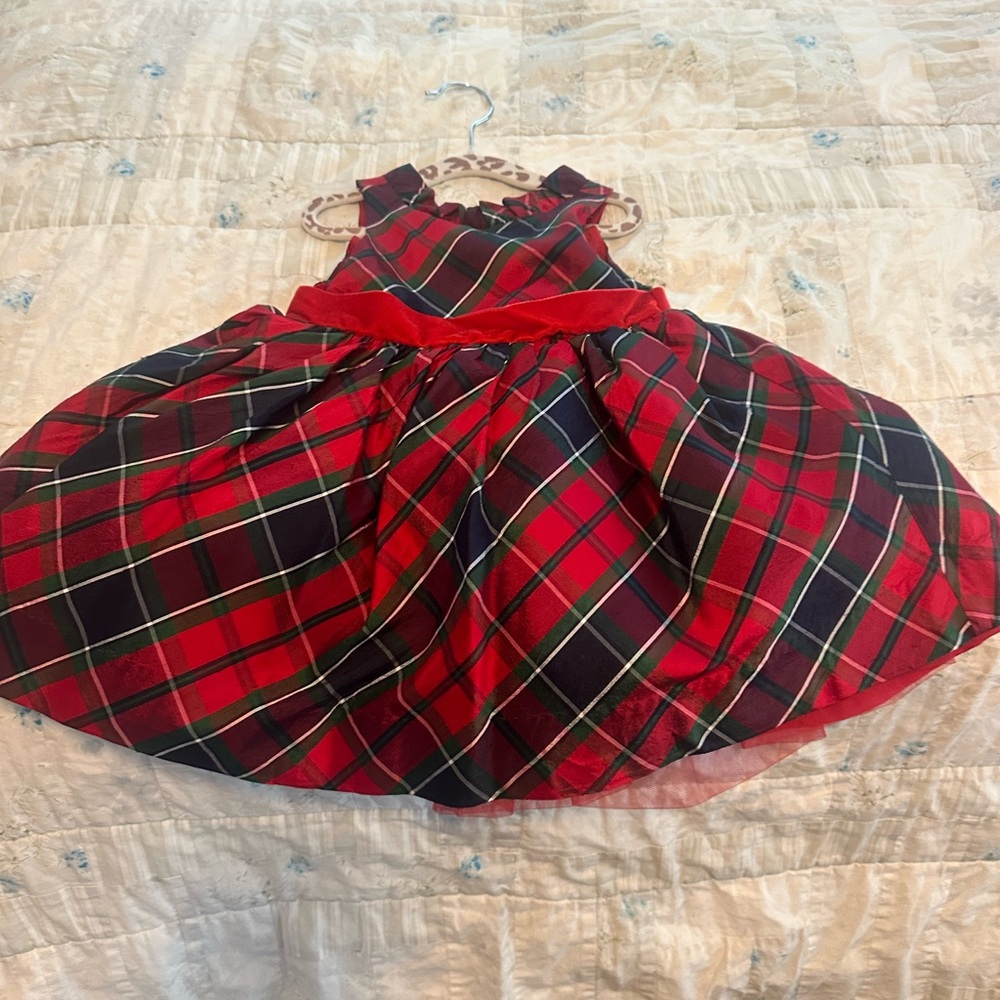 Janie and Jack Vibrant Red Dress